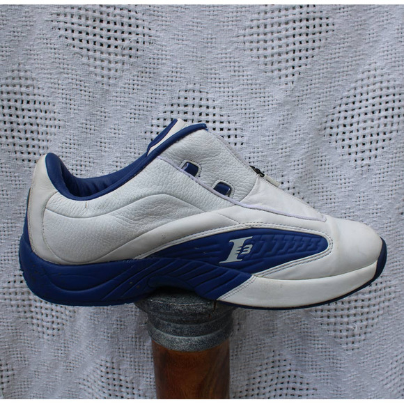 Reebok Answer IV Allen Iverson White Royal RARE OG Size 13 main image 9